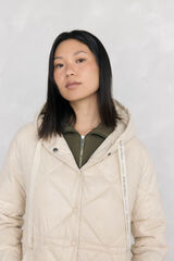 Pedro del Hierro Parka acolchada capucha Crudo