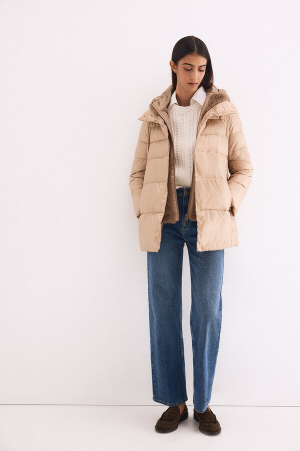 Pedro del Hierro Parka com colete destac&aacute;vel Marrom