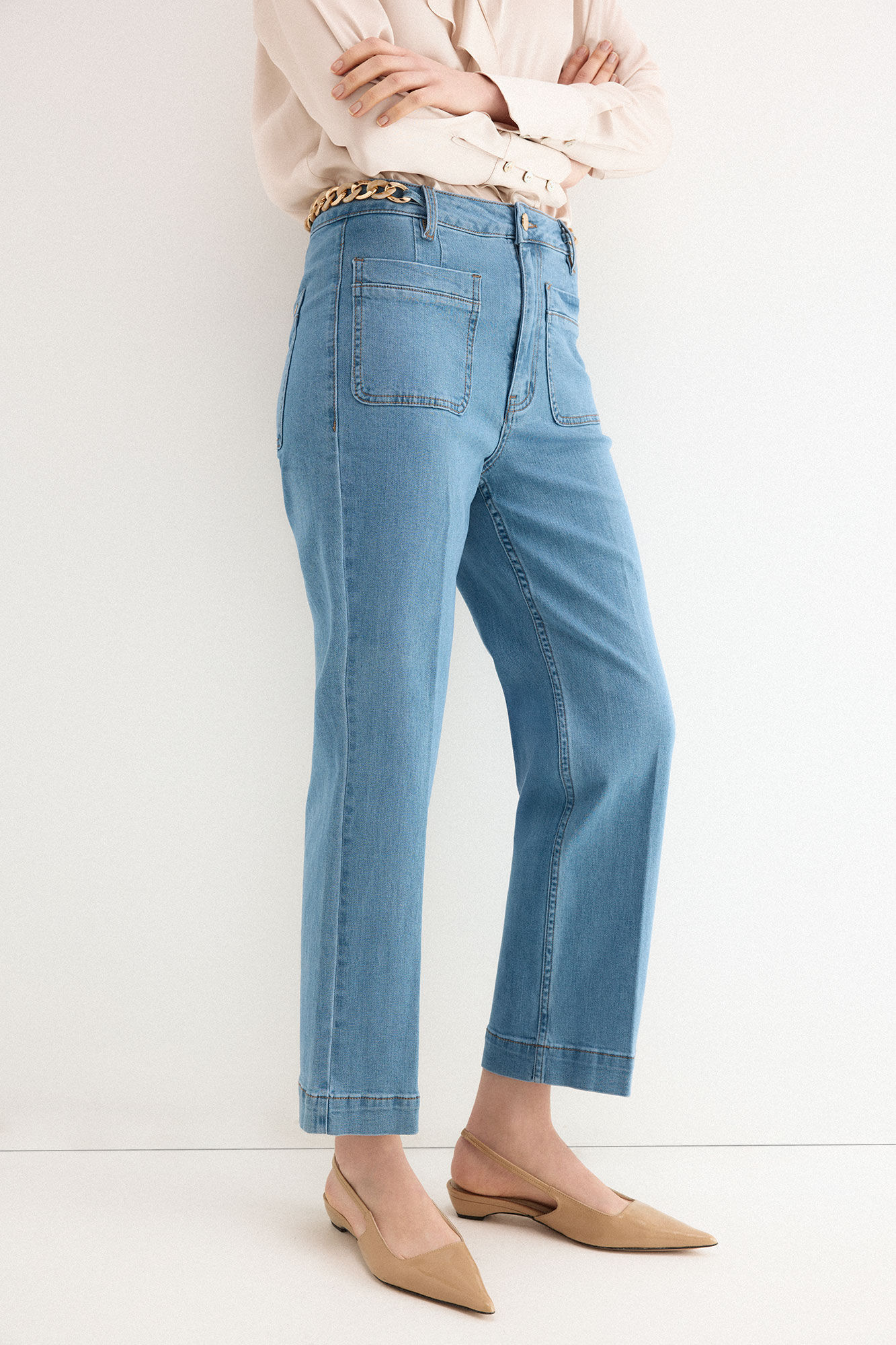 Pedro del Hierro Jeans cano reto cropped