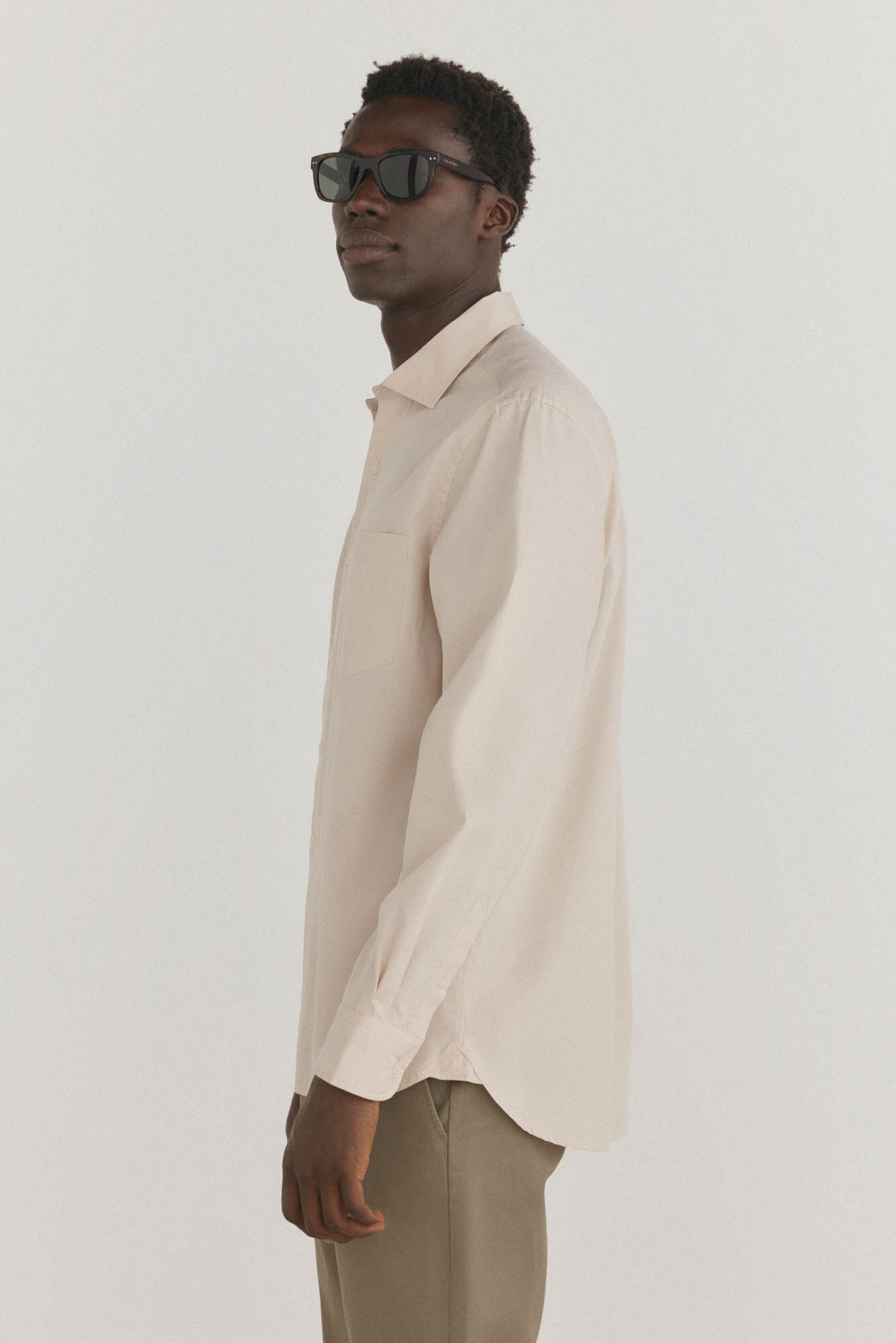 Pedro del Hierro Camisa de popelina lisa