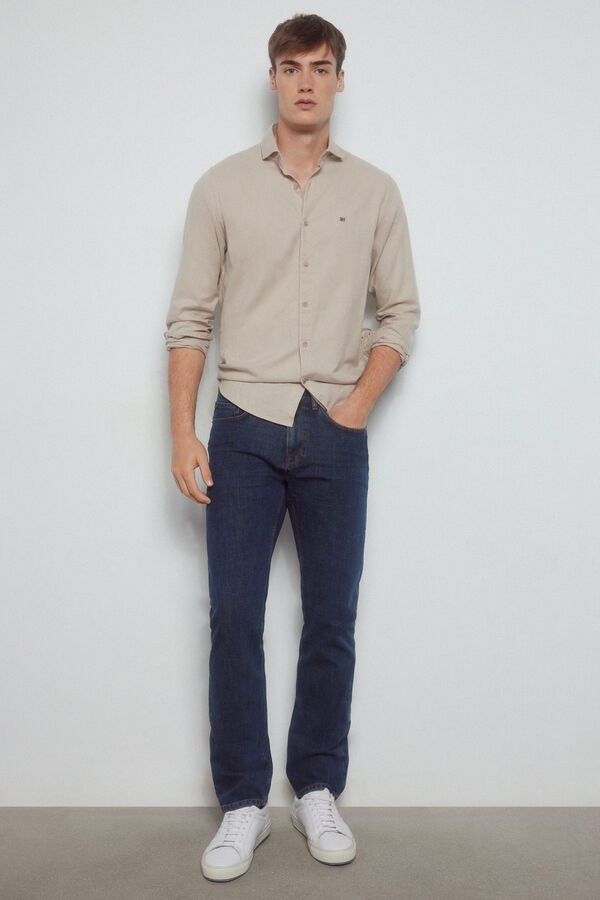 Pedro del Hierro Cal&ccedil;as de ganga premium flex regular fit Azul