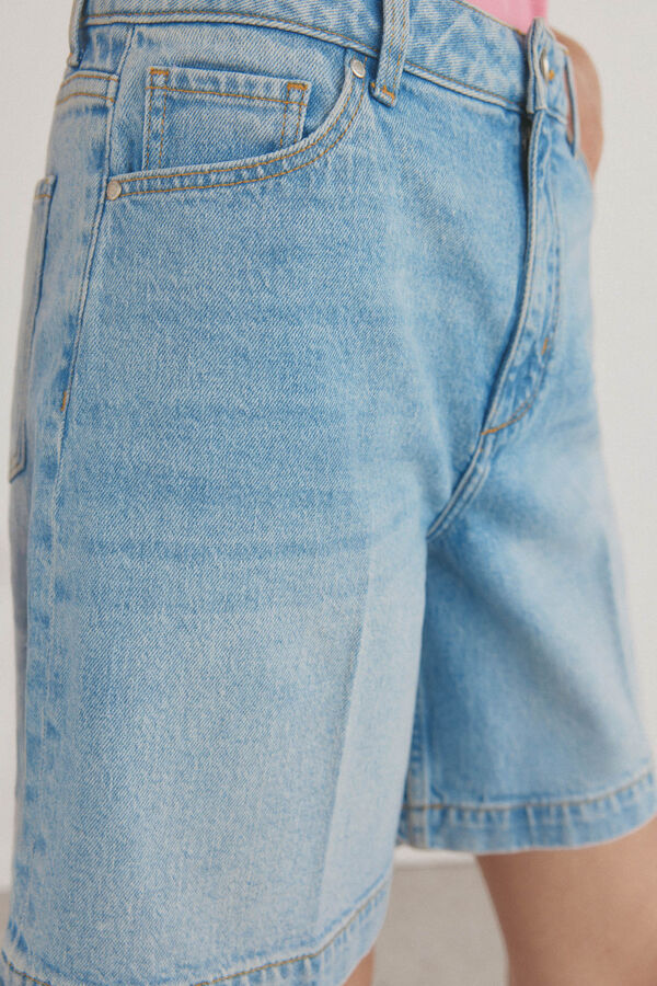Pedro del Hierro Bermudas jeans Azul