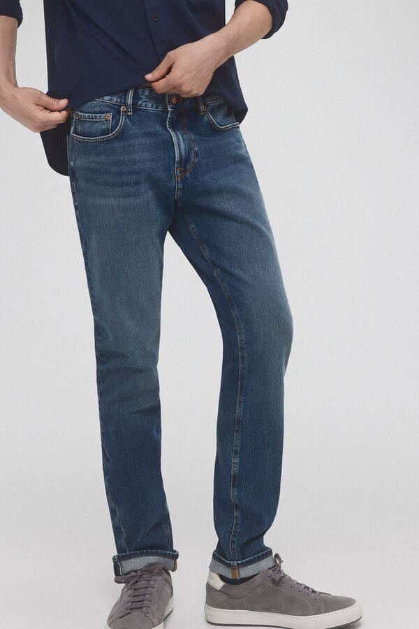 Pedro del Hierro Jeans premium flex ligero slim fit Azul