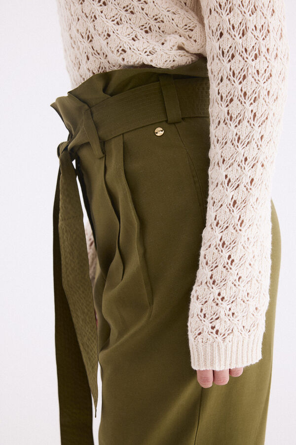 Pedro del Hierro Cal&ccedil;a carrot verde Verde