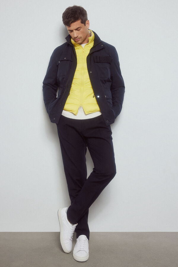 Pedro del Hierro Chaleco ultraligero impermeable Amarillo