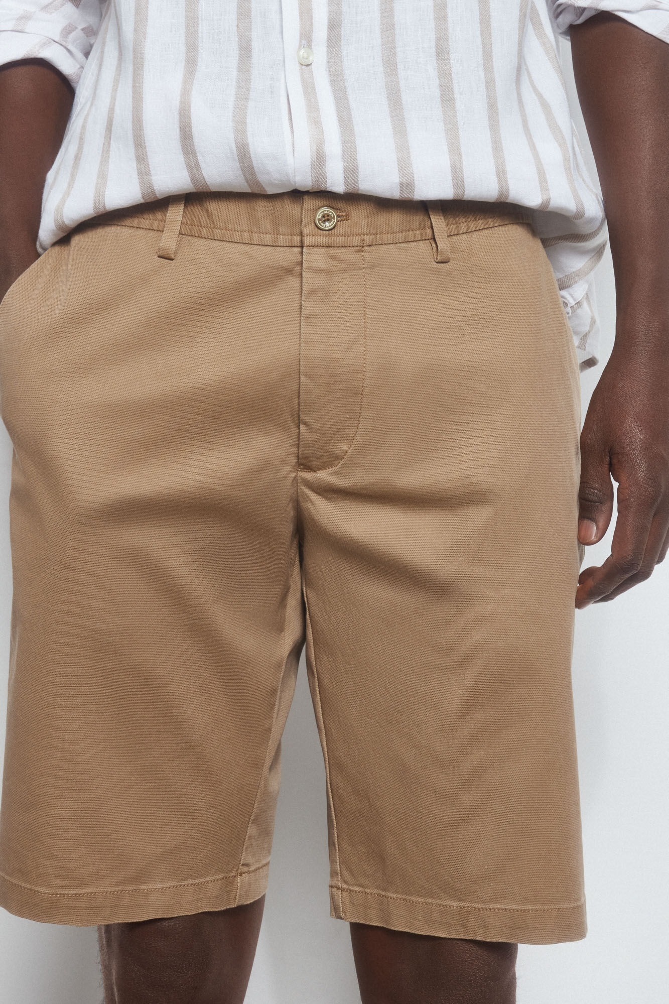 Pedro del Hierro Cal&ccedil;as bermuda chino premium flex 
