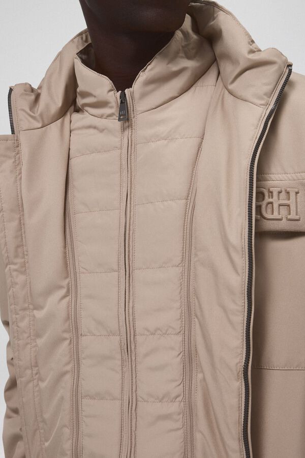 Pedro del Hierro Blus&atilde;o desmont&aacute;vel Beige