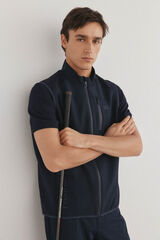 Pedro del Hierro Colete t&eacute;cnico de golfe Azul