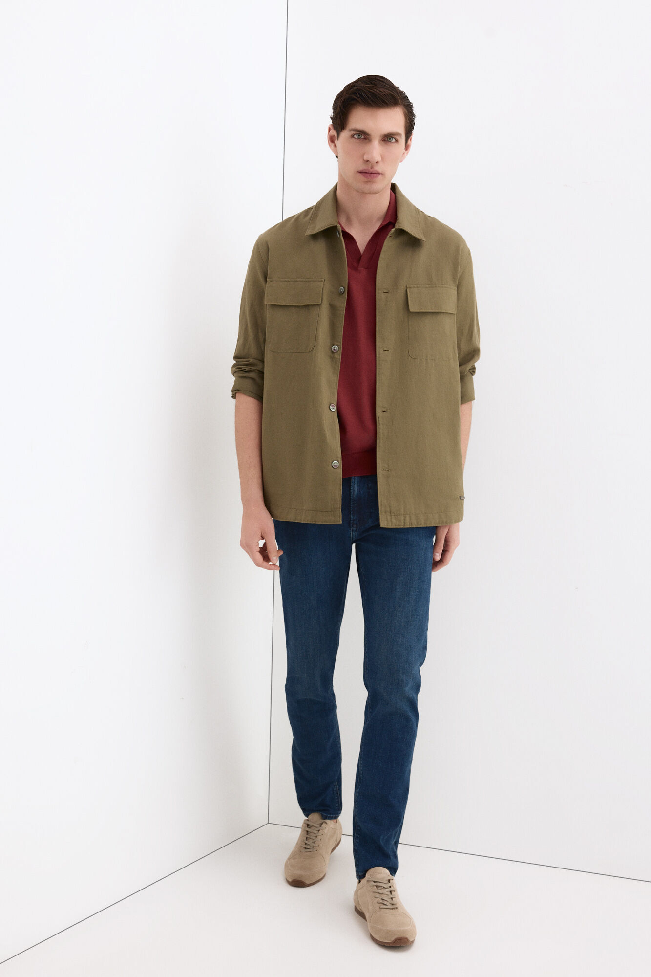 Pedro del Hierro Pantal&oacute;n vaquero premium flex ligero slim fit