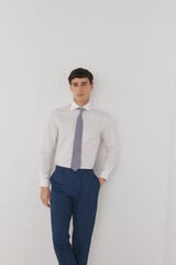Pedro del Hierro Camisa social lisa que n&atilde;o pode ser passada a ferro + resistente a manchas Branco