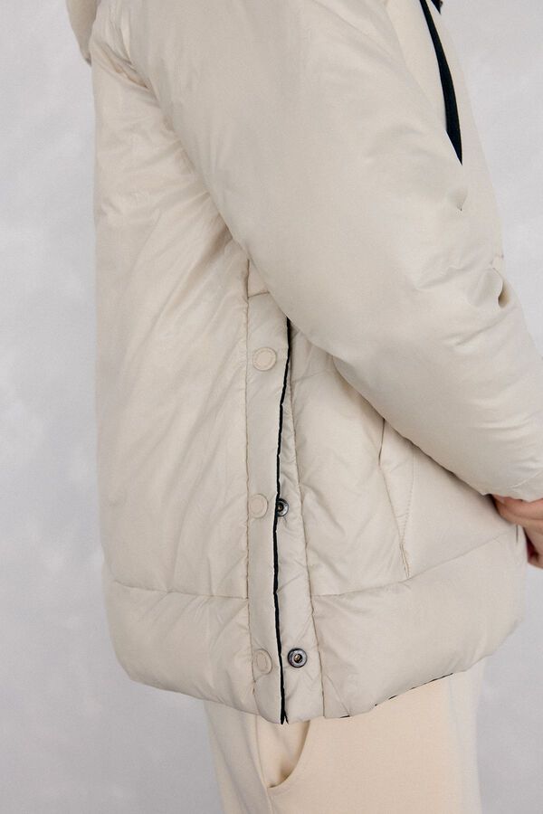 Pedro del Hierro Parka revers&iacute;vel capuz Preto