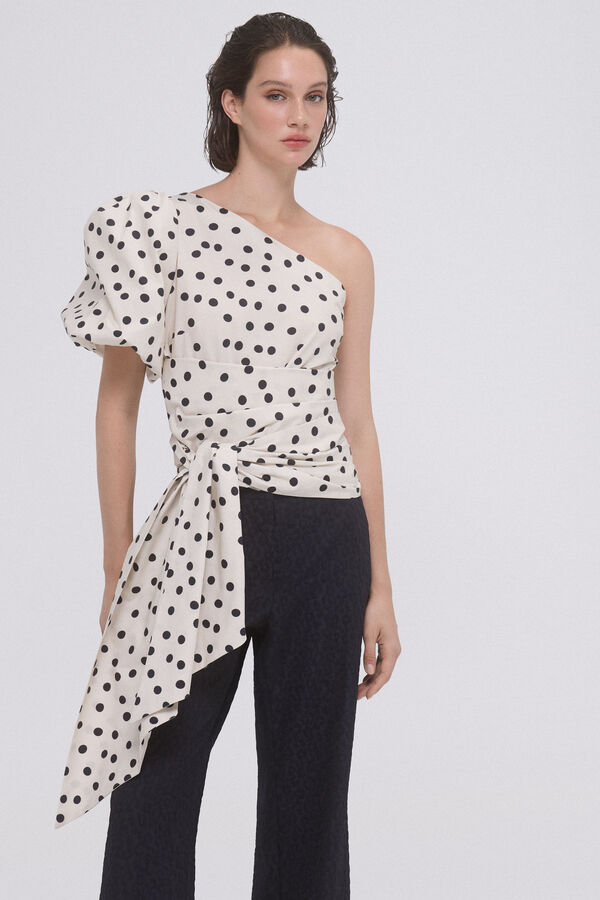 TFP by Tamara Falcó Top lunares popelin Varios