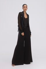 Pedro del Hierro Chaleco lentejuelas negro Negro