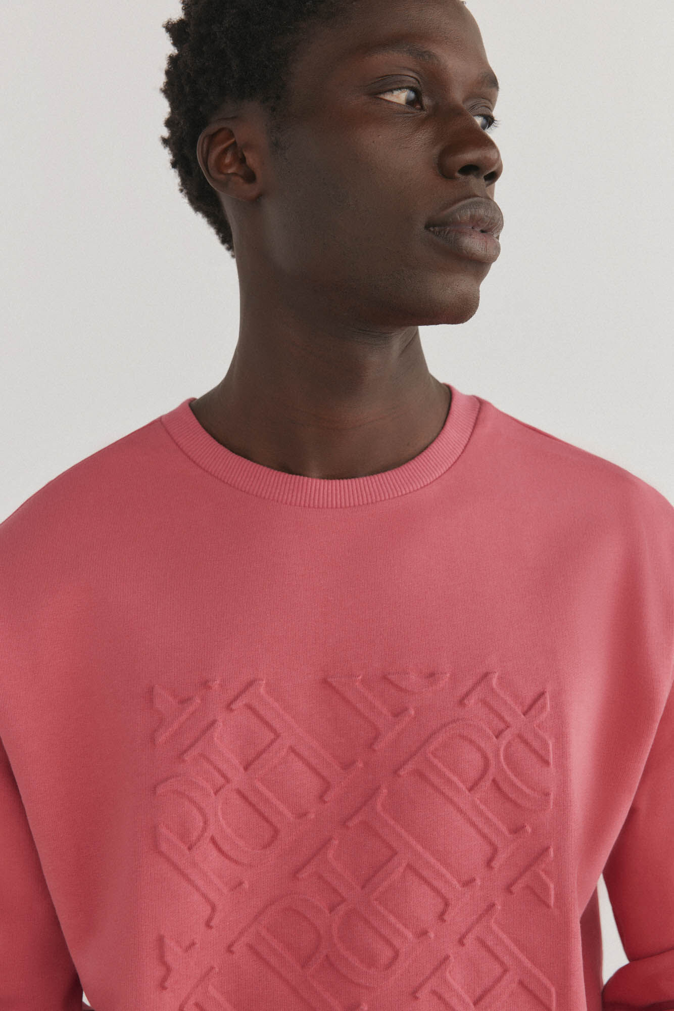 Pedro del Hierro Moletom com gola caixa Sweatshirt e logo