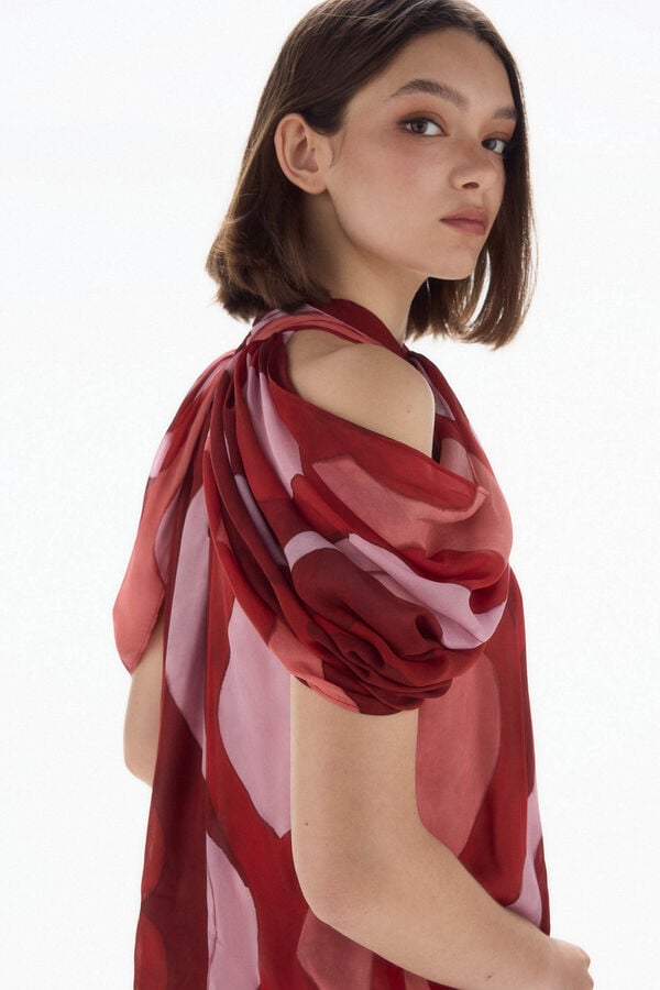 TFP by Tamara Falcó Top halter estampado Varios