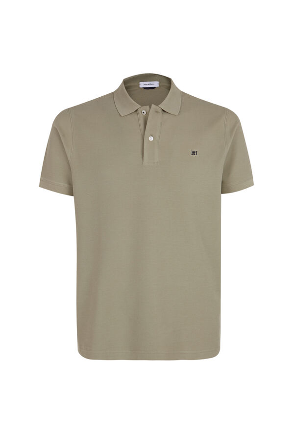 Pedro del Hierro Polo b&aacute;sico piqu&eacute; Verde