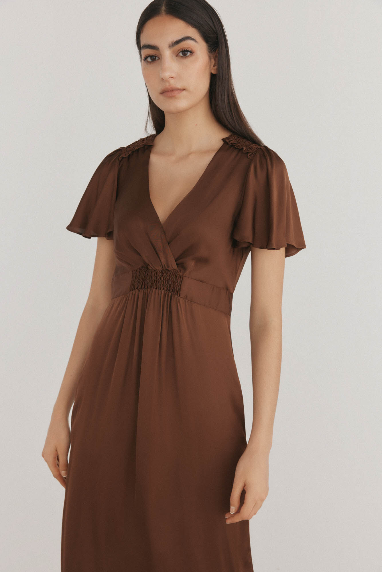Pedro del Hierro Vestido sat&eacute;n