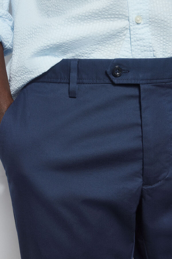 Pedro del Hierro Cal&ccedil;as chino slim fit Azul