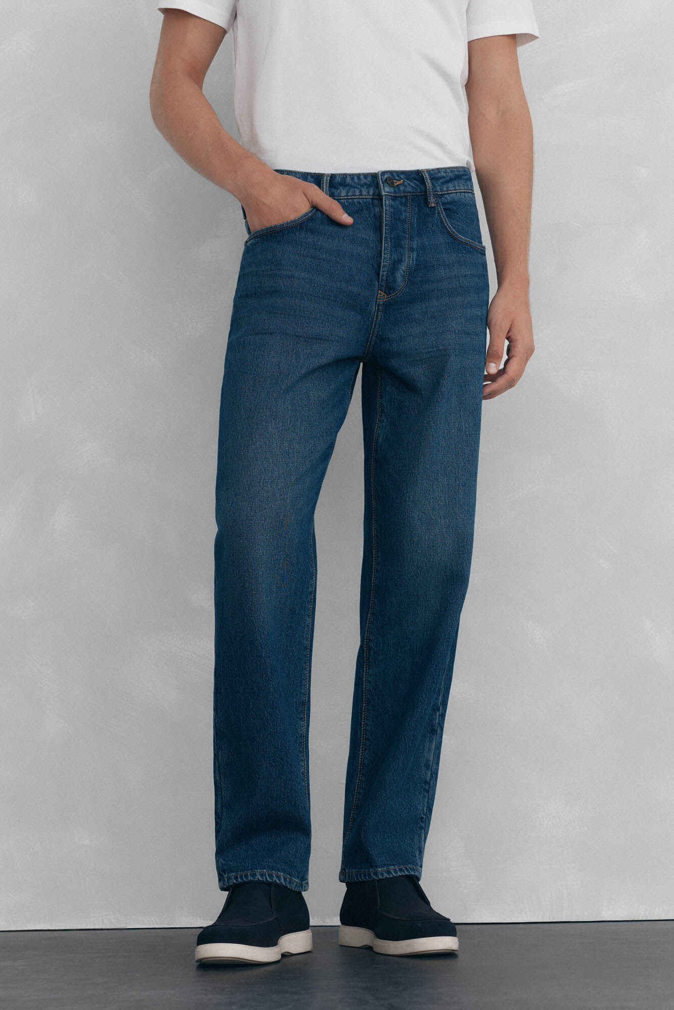 Pedro del Hierro Cal&ccedil;as de ganga straight fit