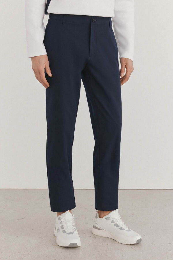 Pedro del Hierro Pantalones largos golf Azul