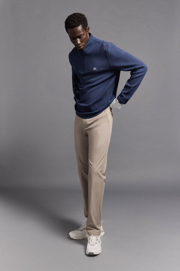 Pedro del Hierro fecho-&eacute;clair com Sweatshirt para golfe Azul