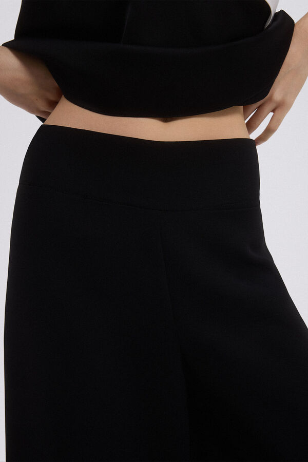 TFP by Tamara Falcó Pantalón ancho Negro