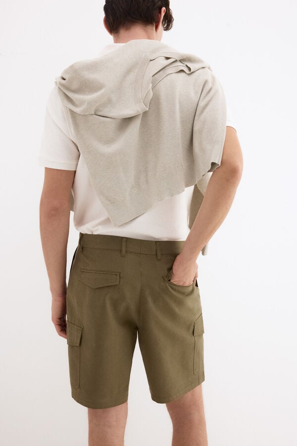 Pedro del Hierro Bermuda cargo regular Verde