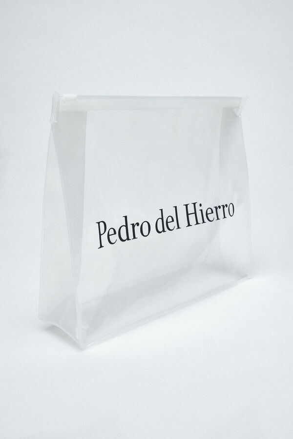 Pedro del Hierro Fato de banho minimalista com decote em V Preto