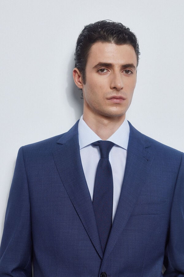 Pedro del Hierro Blazer azul tailored fit Azul