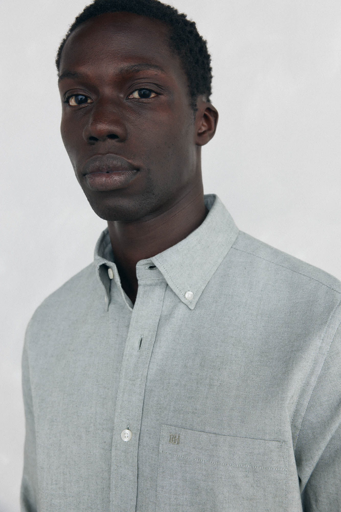 Pedro del Hierro Camisa Brushed Oxford lisa