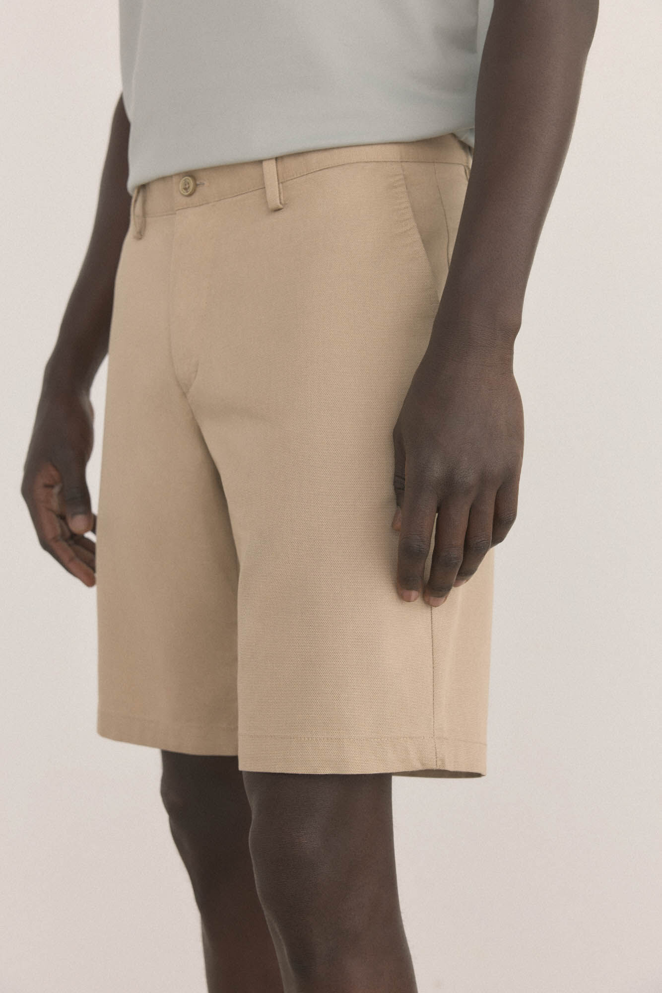 Pedro del Hierro Shorts cal&ccedil;as chino com estampa regular