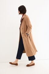 Pedro del Hierro Gabardina de camur&ccedil;a Beige