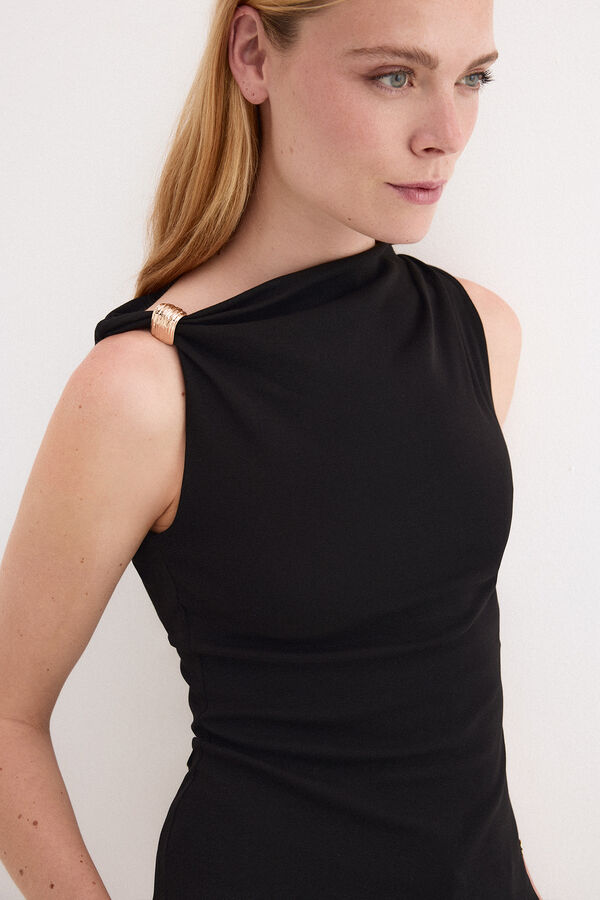Pedro del Hierro T-shirt sem mangas Preto