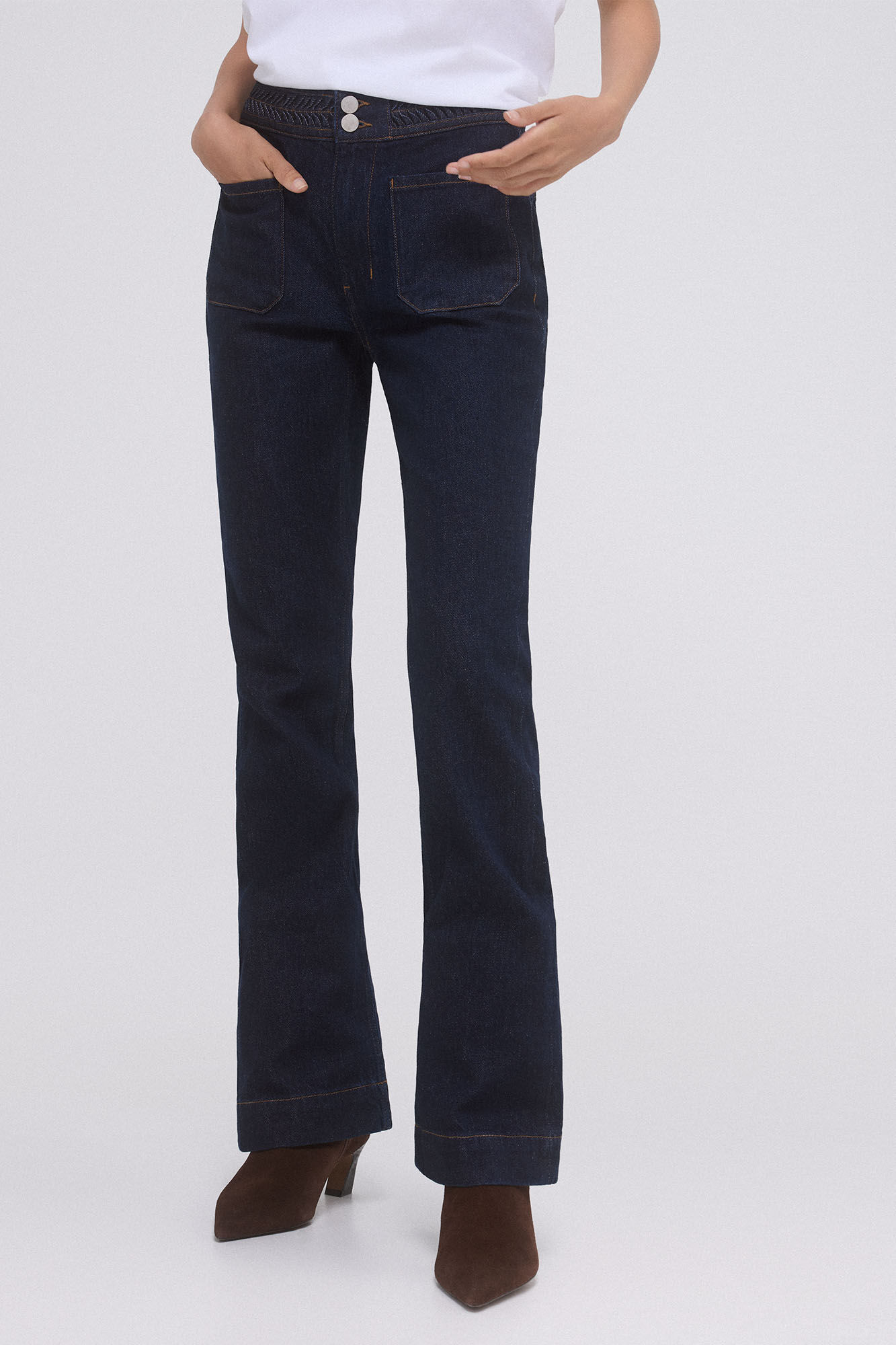 Pedro del Hierro Jeans flare full length