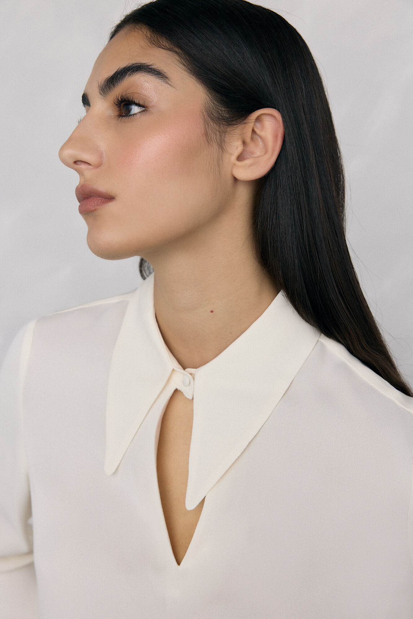 Pedro del Hierro Blusa com punhos de penas