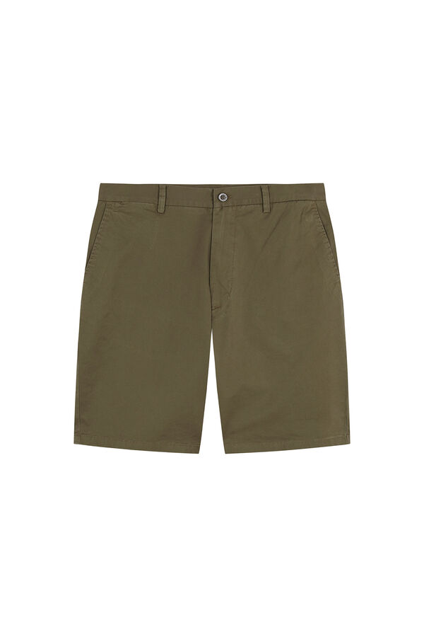 Pedro del Hierro Bermuda chino regular Verde