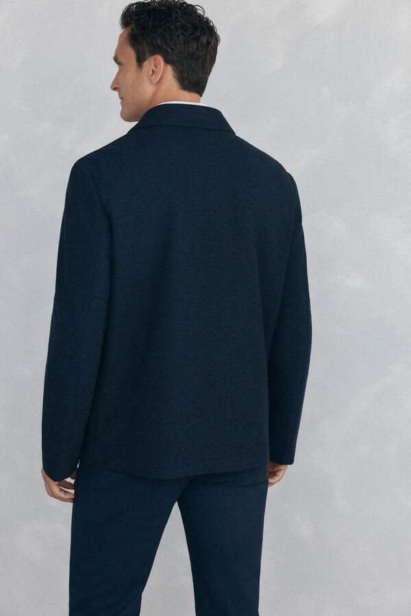 Pedro del Hierro Sobrecamisa azul marinho Azul