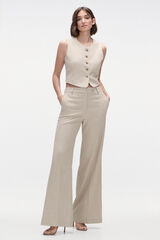 TFP by Tamara Falc&oacute; Pantal&oacute;n de traje Crudo