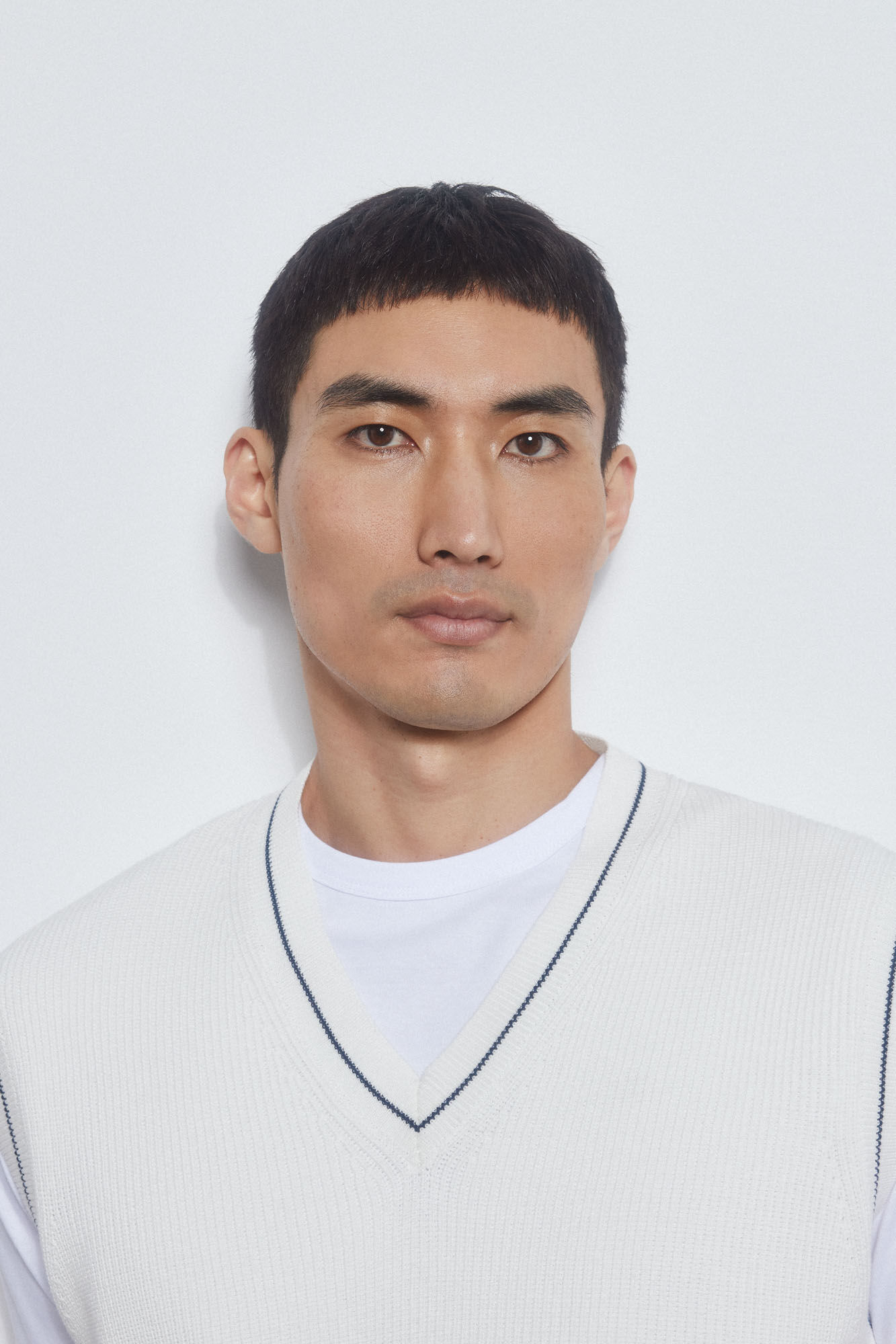 Pedro del Hierro Colete malha perlada 