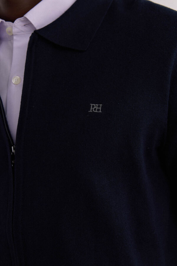 Pedro del Hierro Casaco de malha Azul