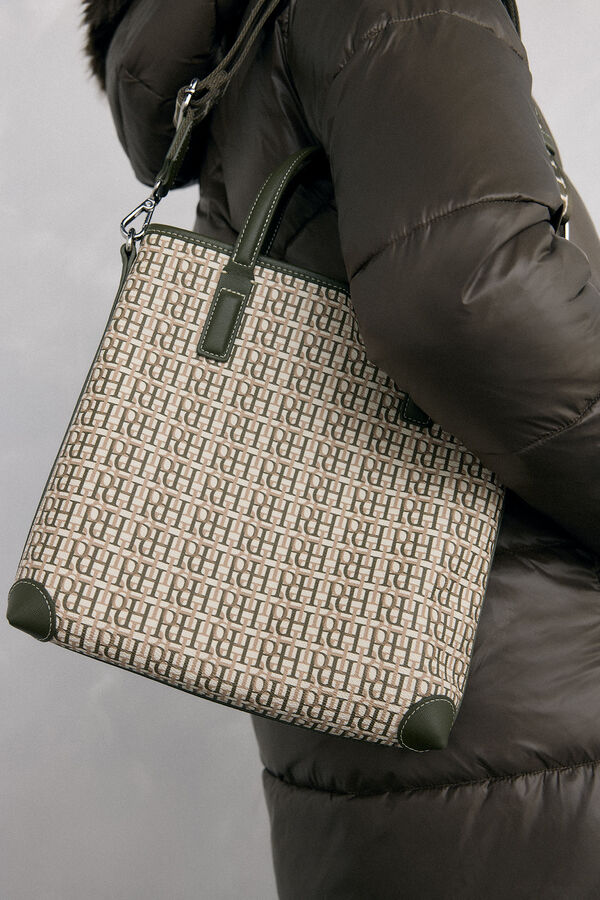Pedro del Hierro Parka comprida capuz Verde