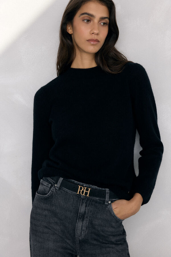Pedro del Hierro Camisola cashmere Preto