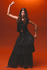 Pedro del Hierro Chaleco terciopelo Negro