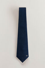 Pedro del Hierro Corbata seda natural Azul