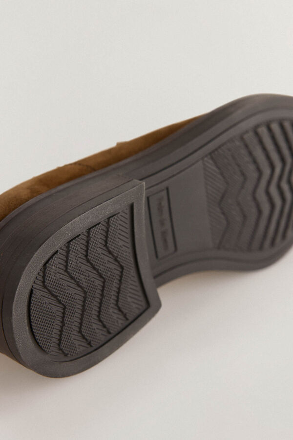Pedro del Hierro Mocas&iacute;n sport piel Marr&oacute;n