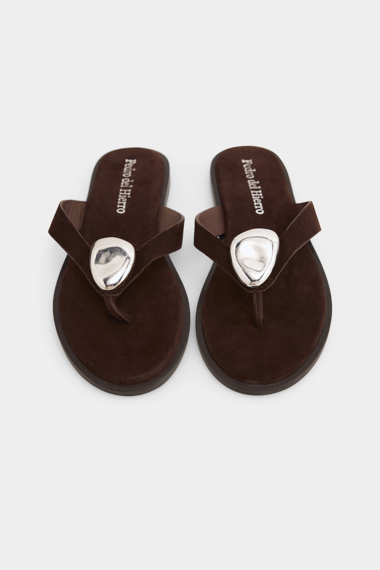 Pedro del Hierro Sandalia joya piel