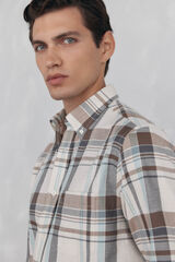 Pedro del Hierro Sarja xadrez suave Beige