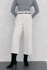 Pedro del Hierro culotte culotte com cinto Beige