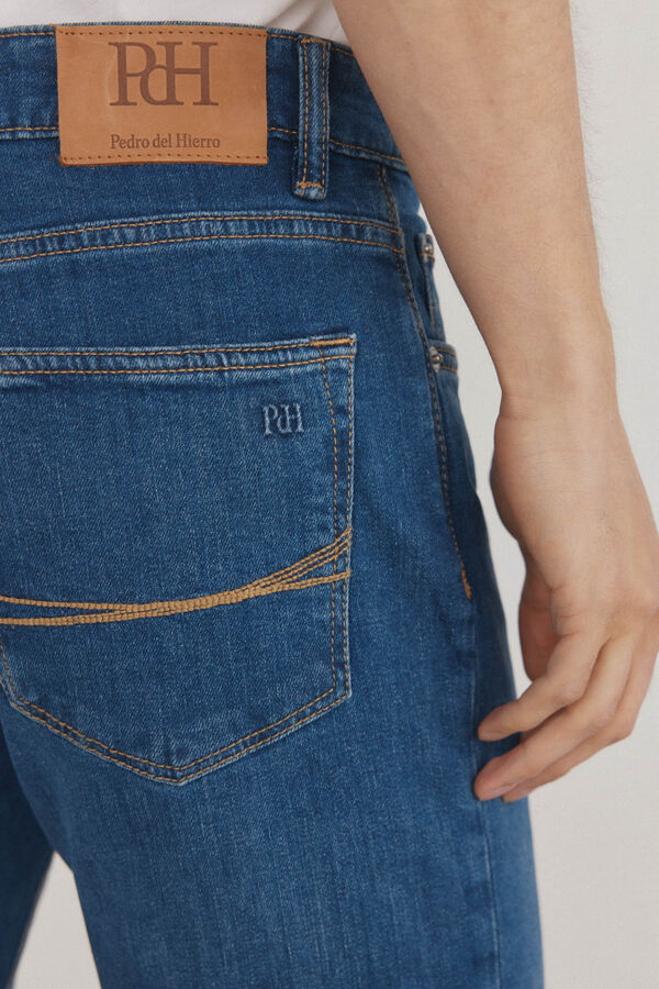 Pedro del Hierro Pantal&oacute;n vaquero summer flex slim fit Azul