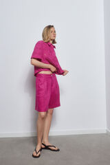 Pedro del Hierro Bermuda lino Coral